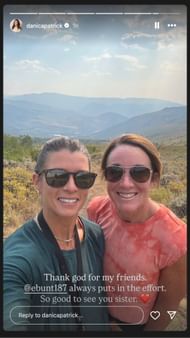 Danica Patrick's  story - Source: @danicapatrick on Instagram